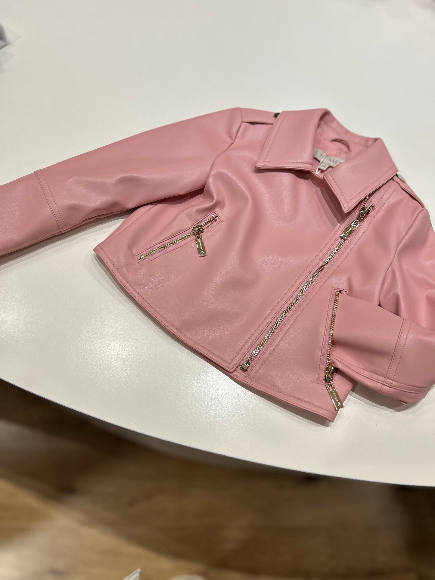 Chiodo in ecopelle Twinset