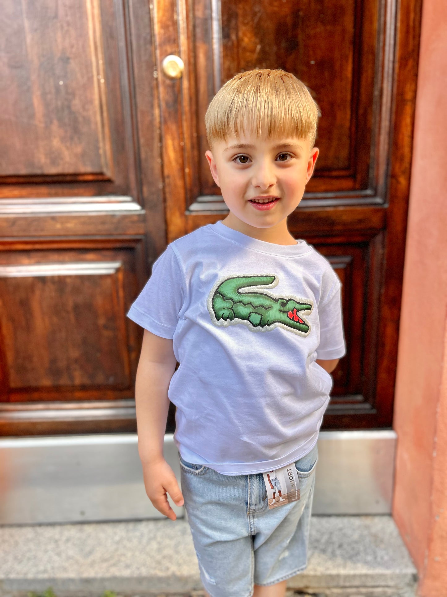 T-shirt maxi coccodrillo🐊