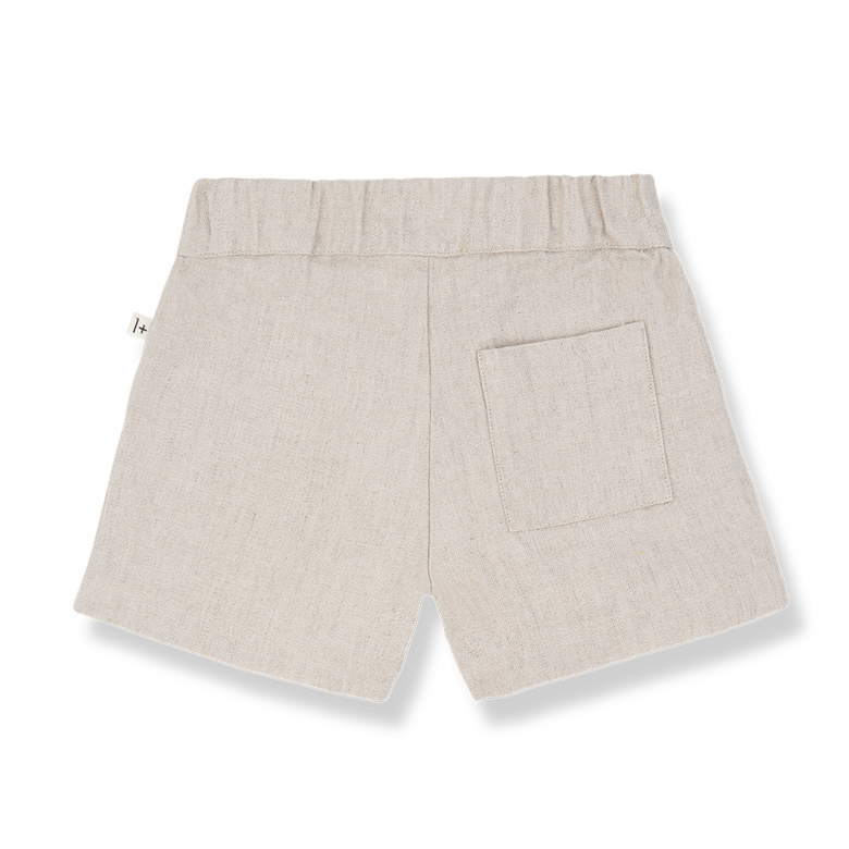Completo Panta lino Polo rigata