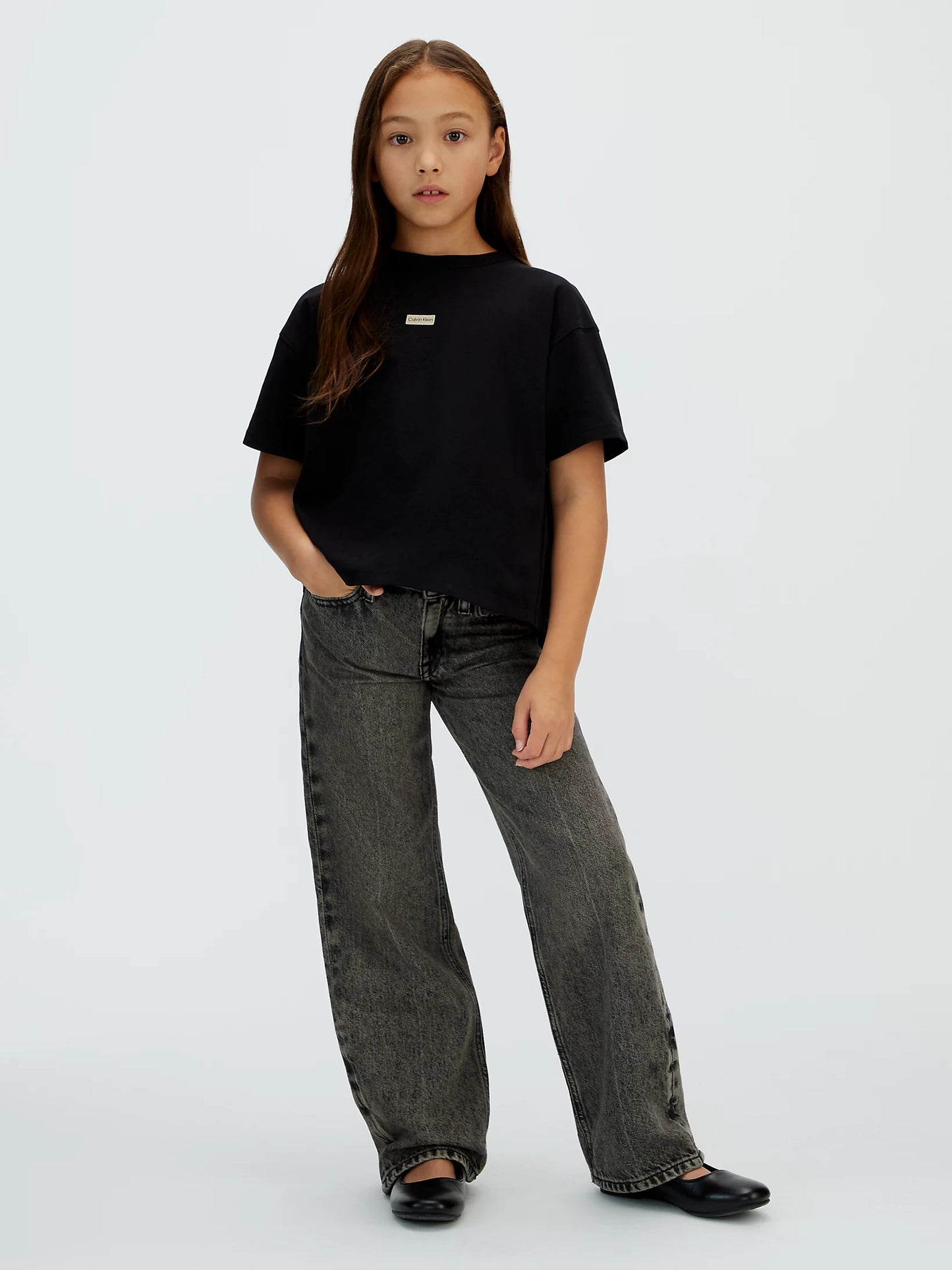 T-Shirt crop spacco sul retro