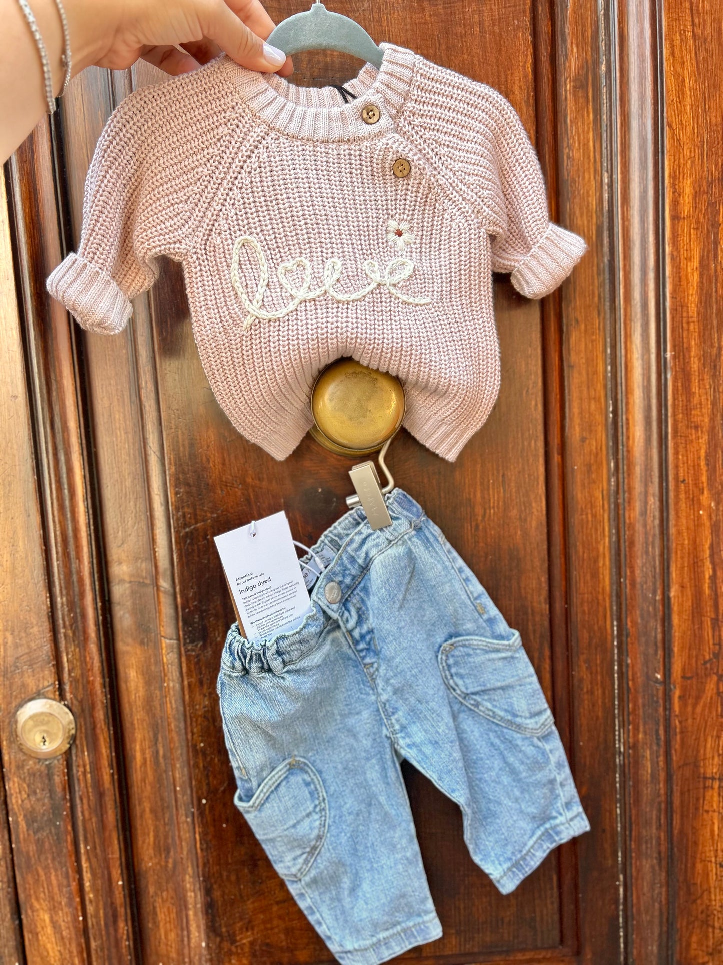 Maglia Love neonata