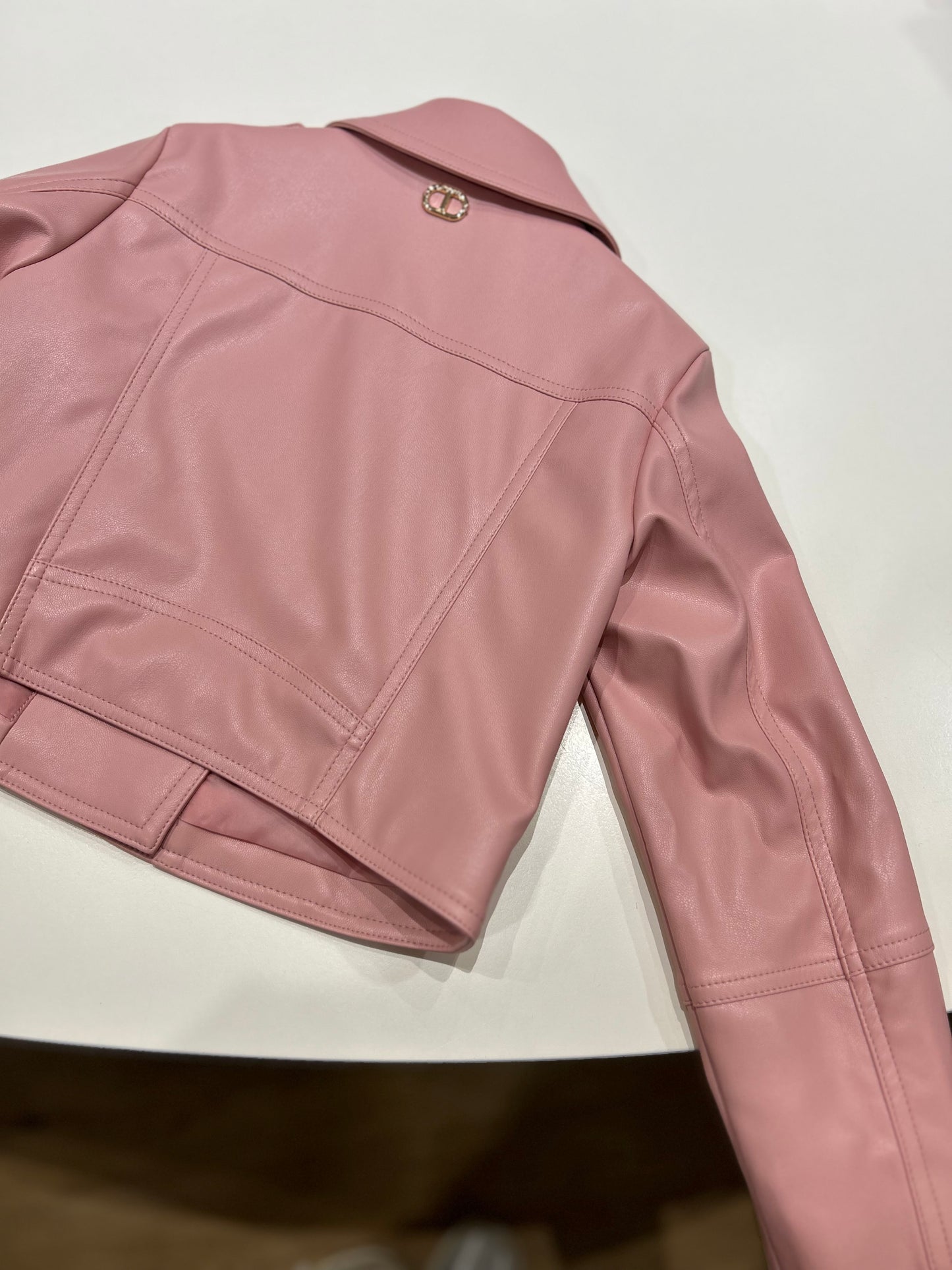 Chiodo in ecopelle Twinset