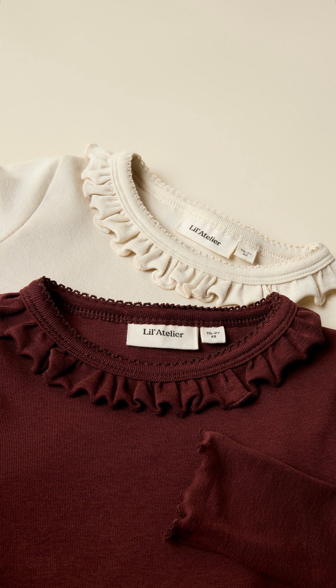 T-shirt con colletto Lil Atelier