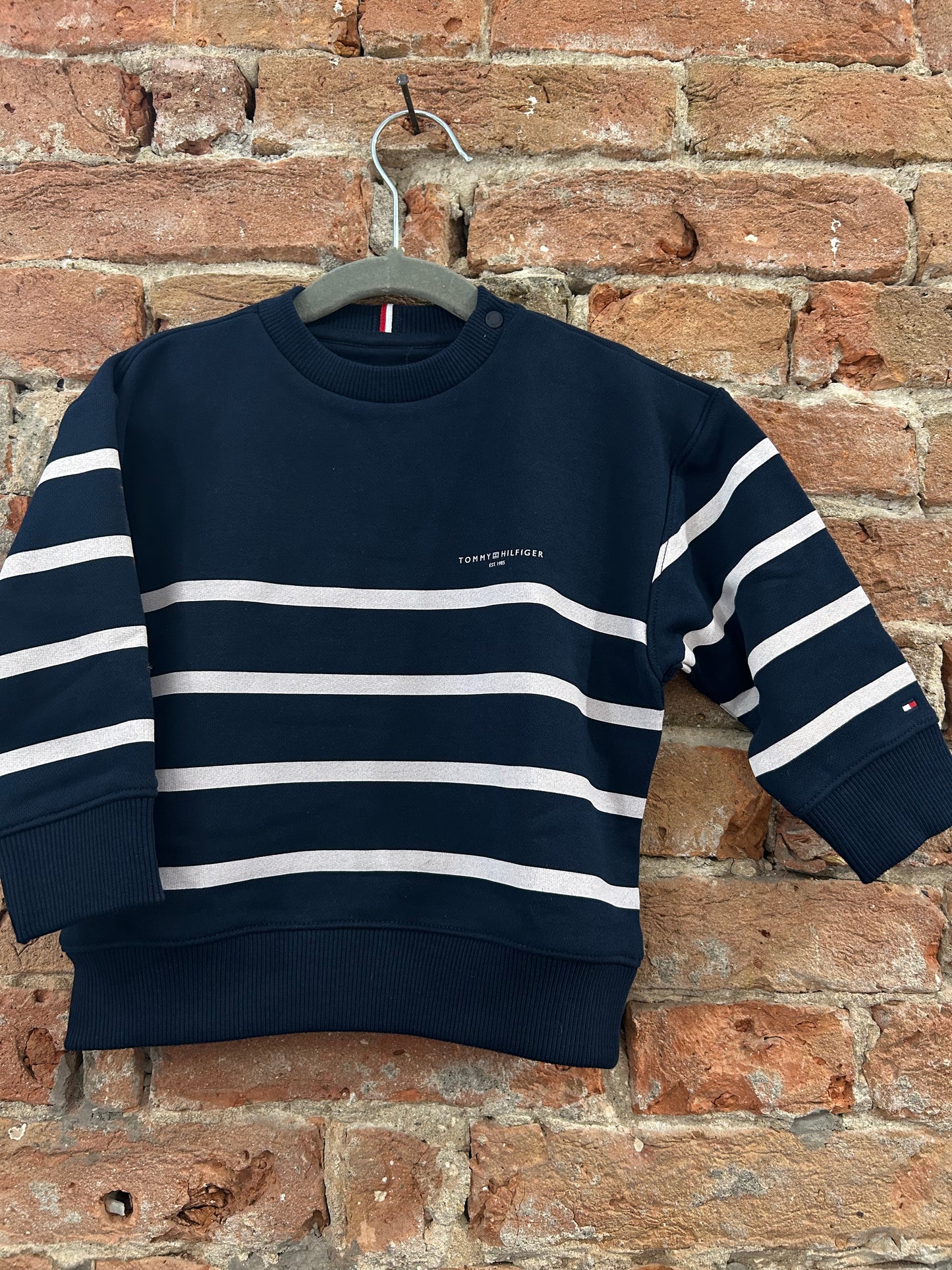Felpa rigata Tommy Hilfiger