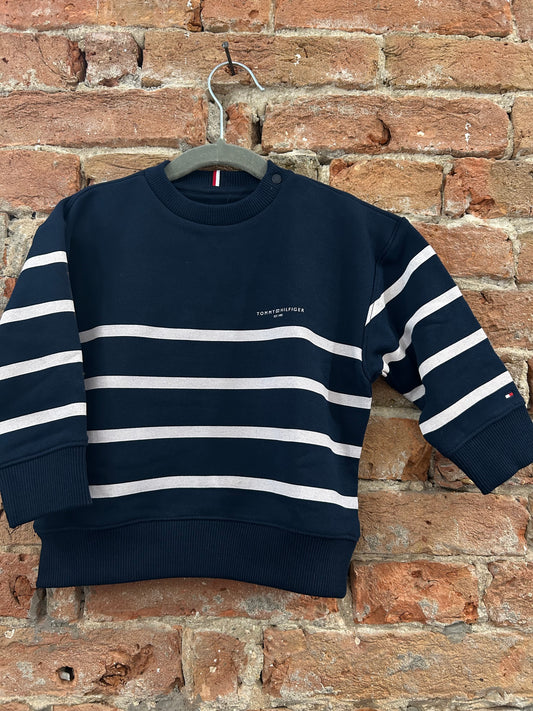 Felpa rigata Tommy Hilfiger