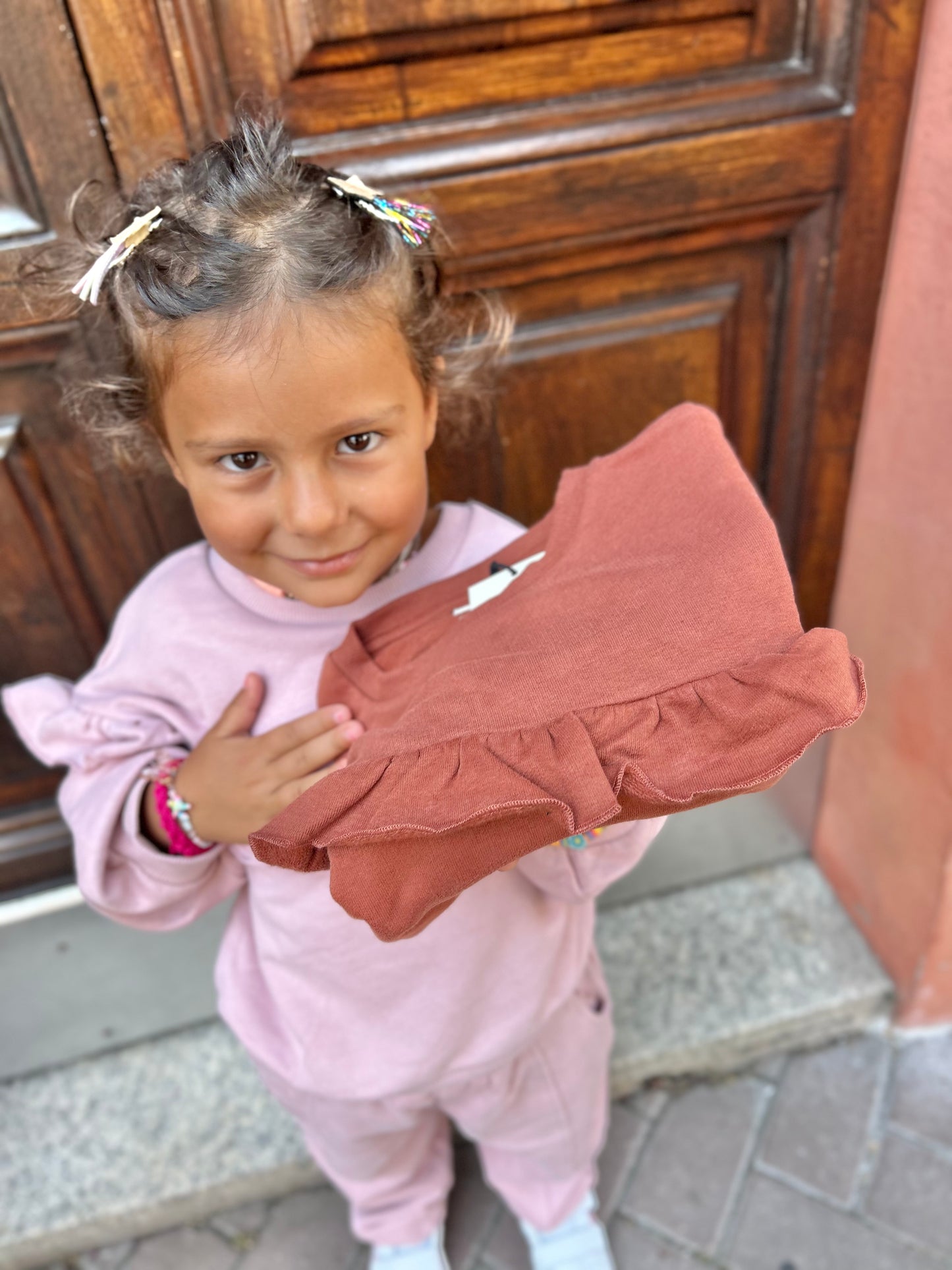 Tuta rouches felpata