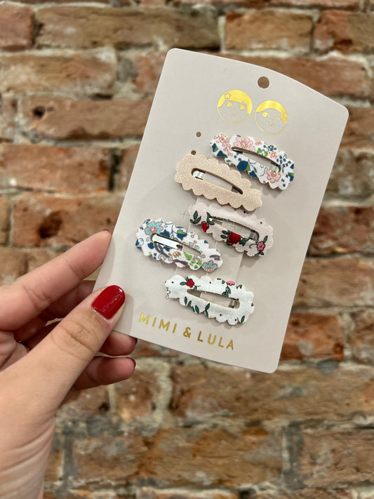 Mini clic clac floral Mimi&Lula
