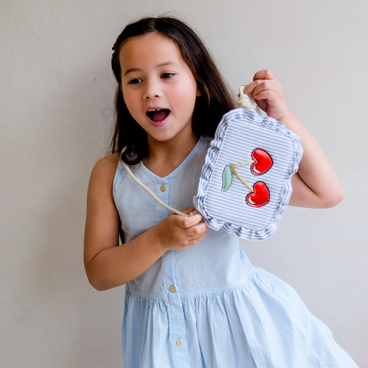 Borsa riga e ciliegia