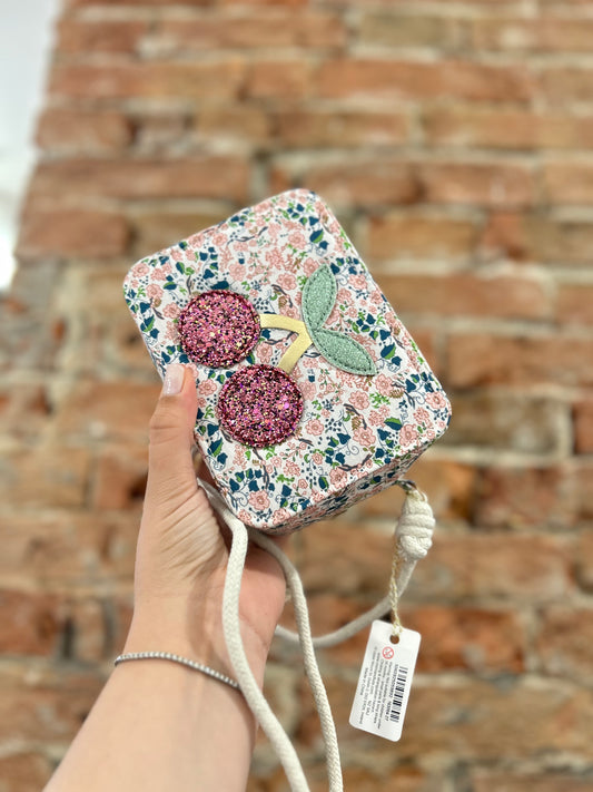 Borsa fiori e ciliegie Mimi&Lula