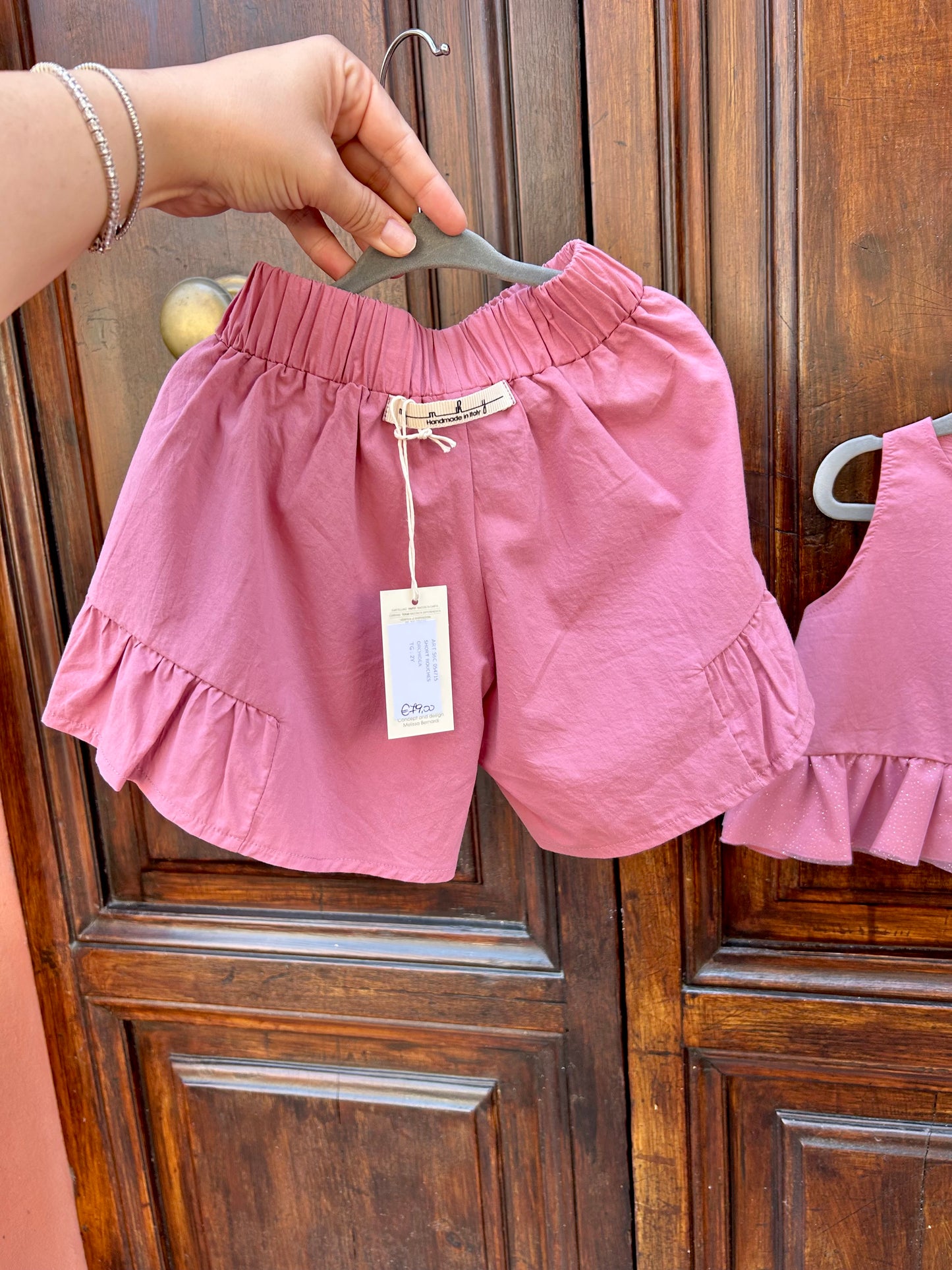 Completo rouches e tulle