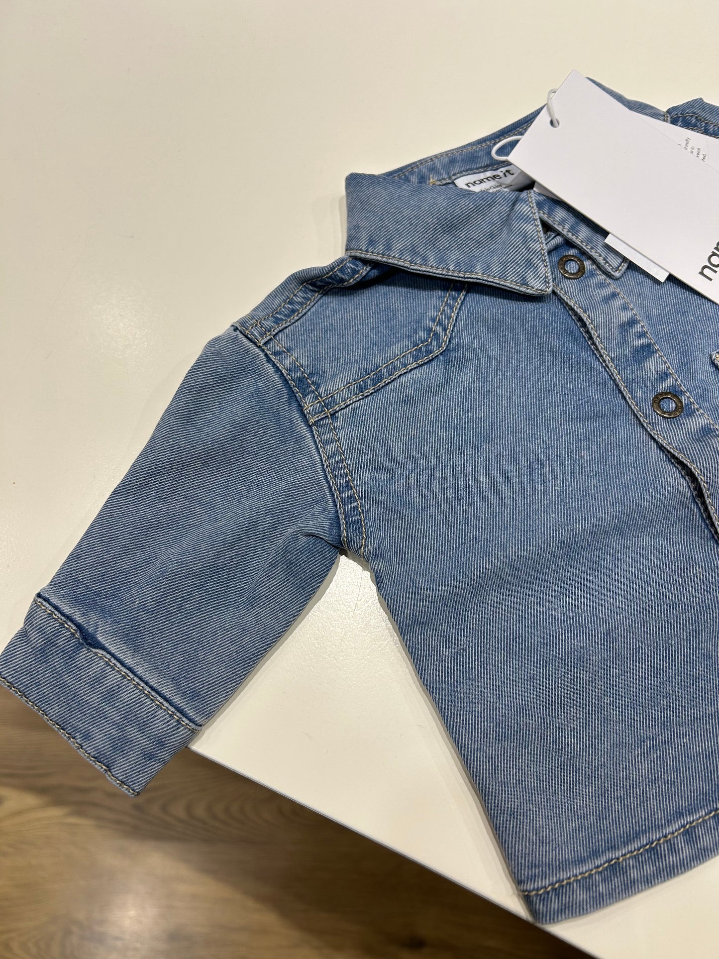 Camicia morbida denim