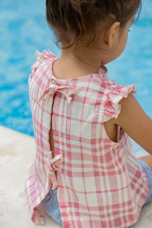 Completo camicia a quadri