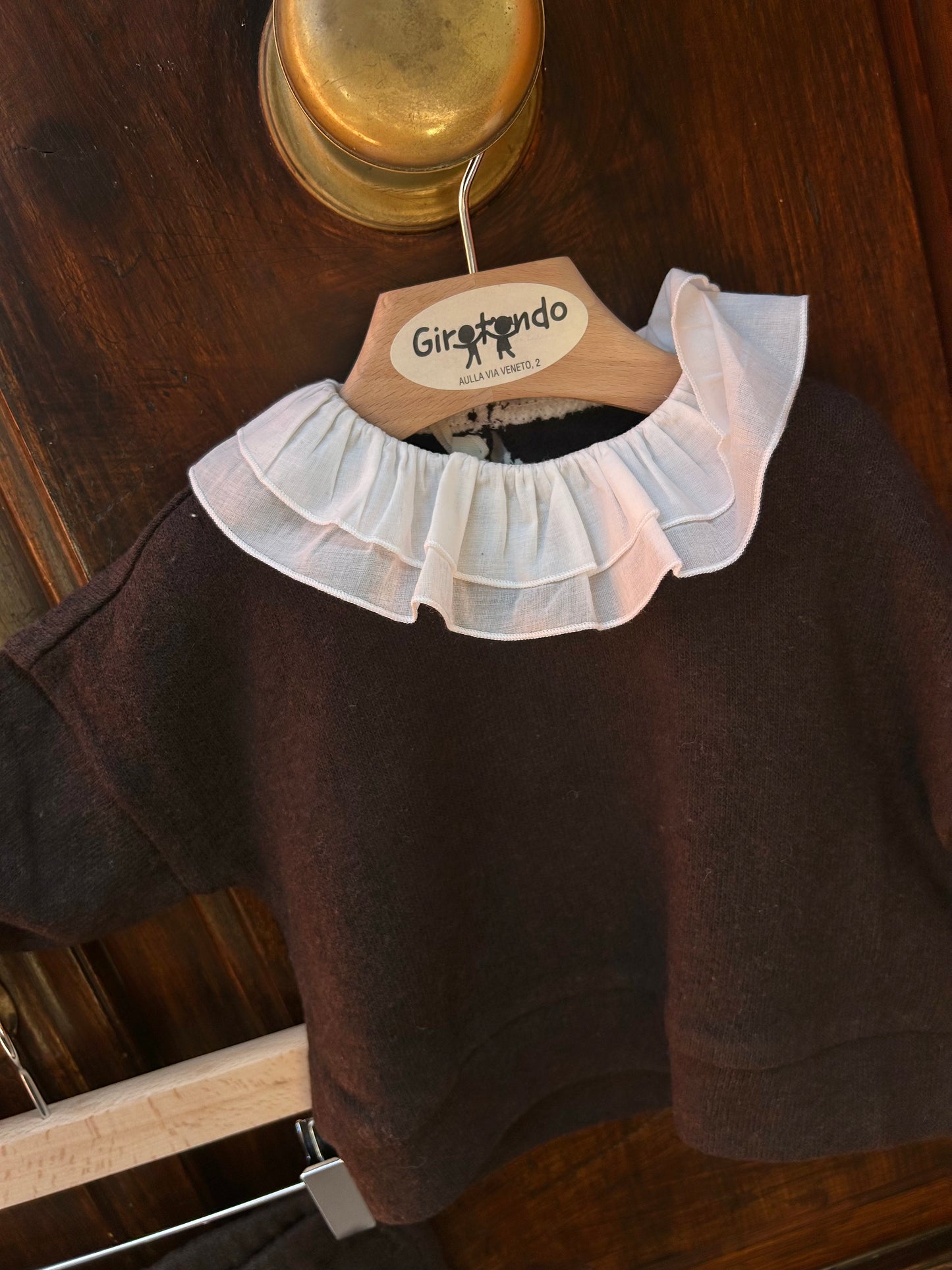 Completo in caldo cotone Brown