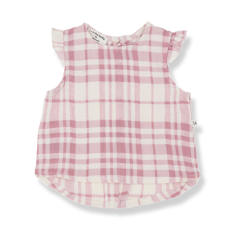 Completo camicia a quadri