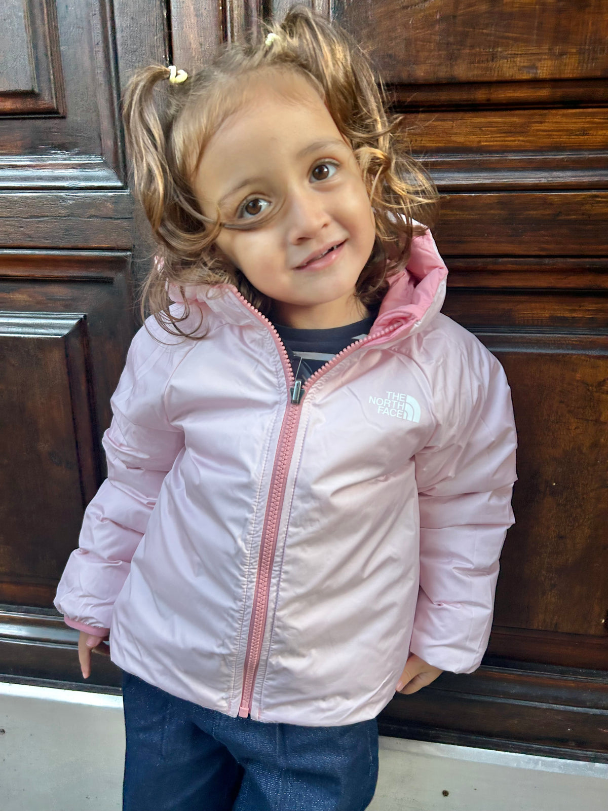 Giubbotto reversibile con cappuccio