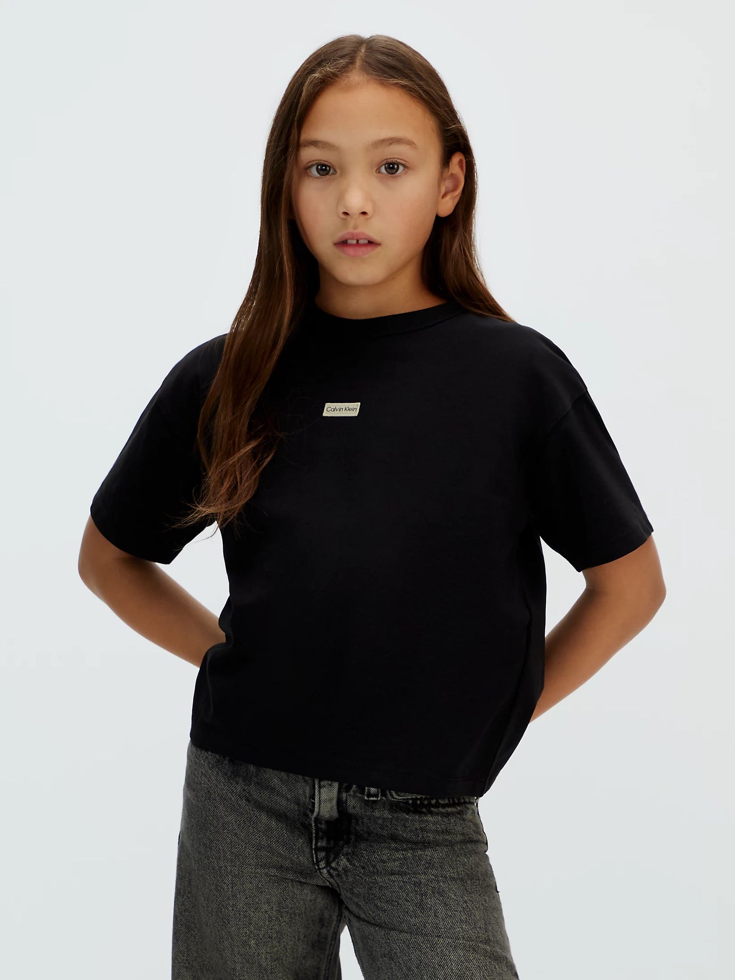 T-Shirt crop spacco sul retro