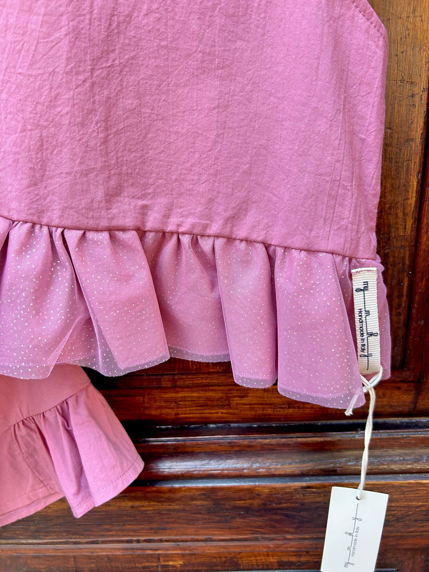 Completo rouches e tulle
