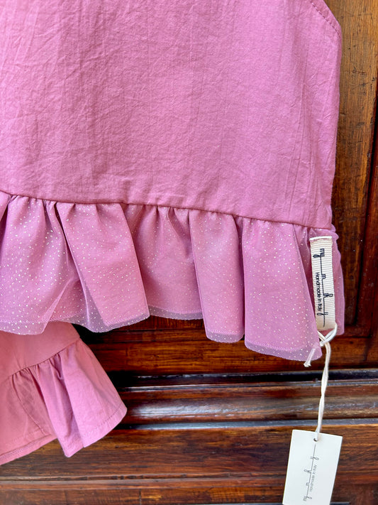 Completo rouches e tulle