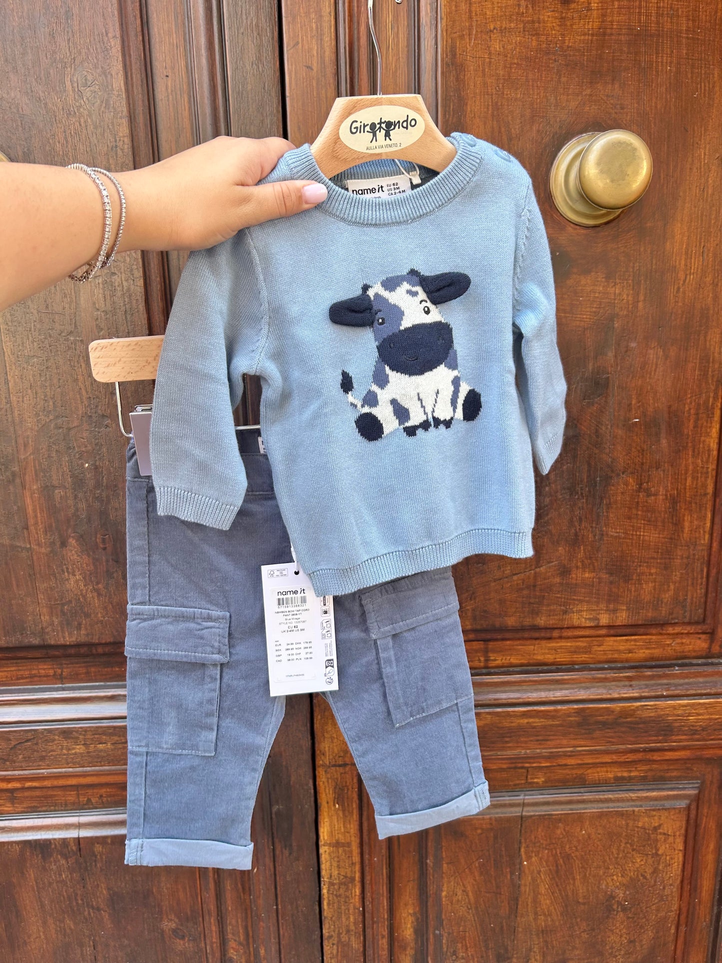 Pantalone in velluto a coste