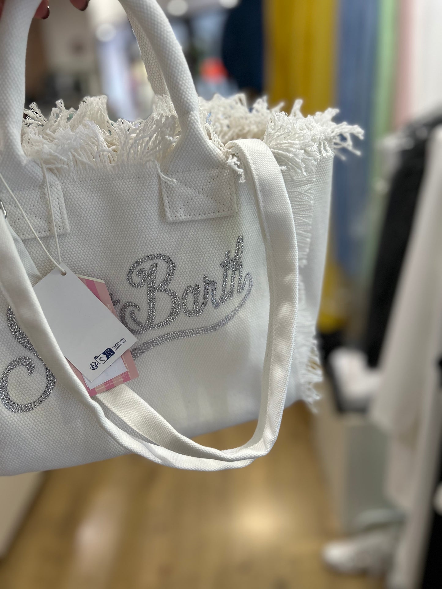 Borsa Mc2 Saint Barth con strass e tracolla
