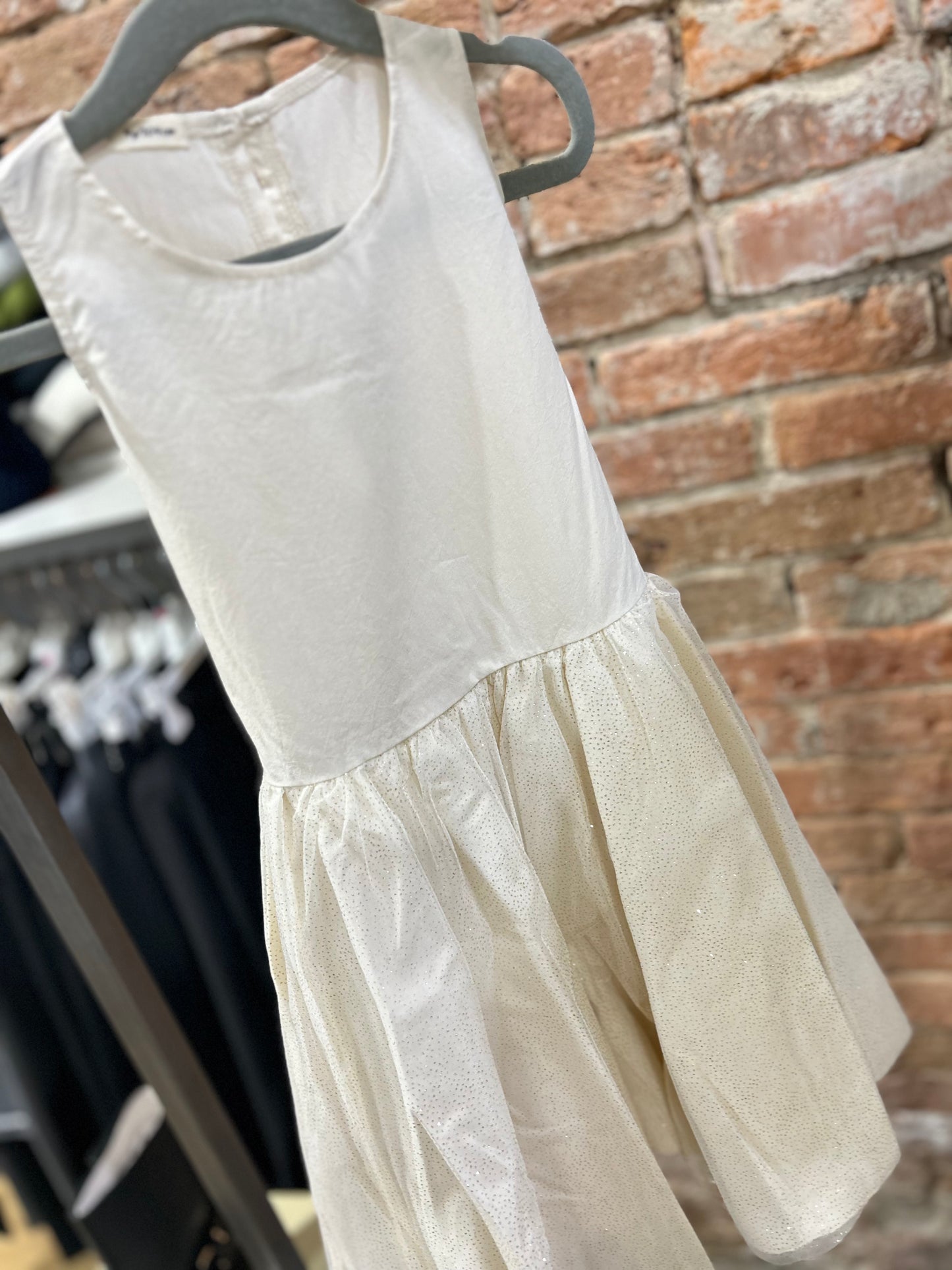 Abito tulle e fiocco