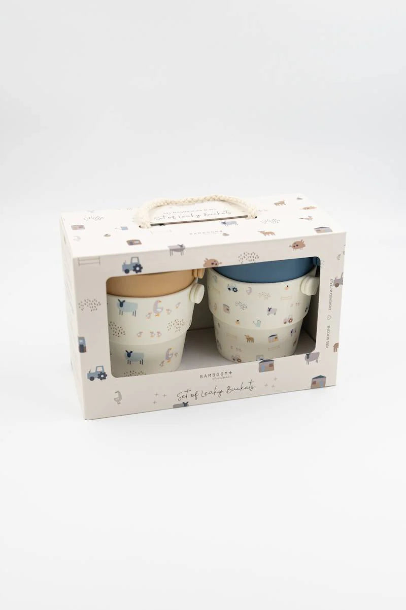 Set secchielli forati Bamboom