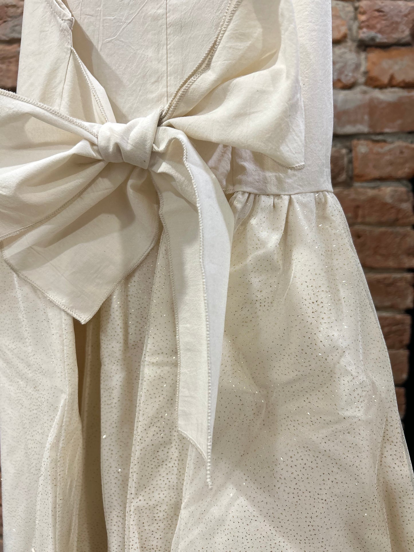 Abito tulle e fiocco