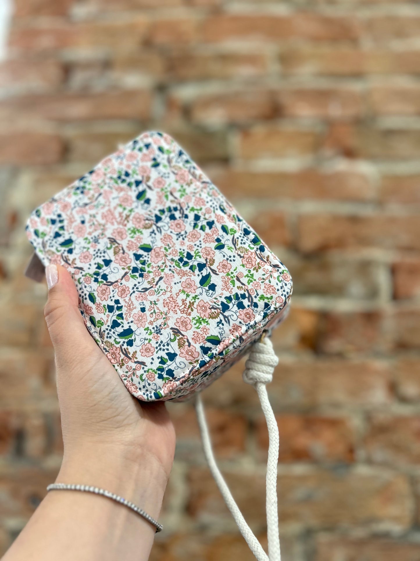 Borsa fiori e ciliegie Mimi&Lula