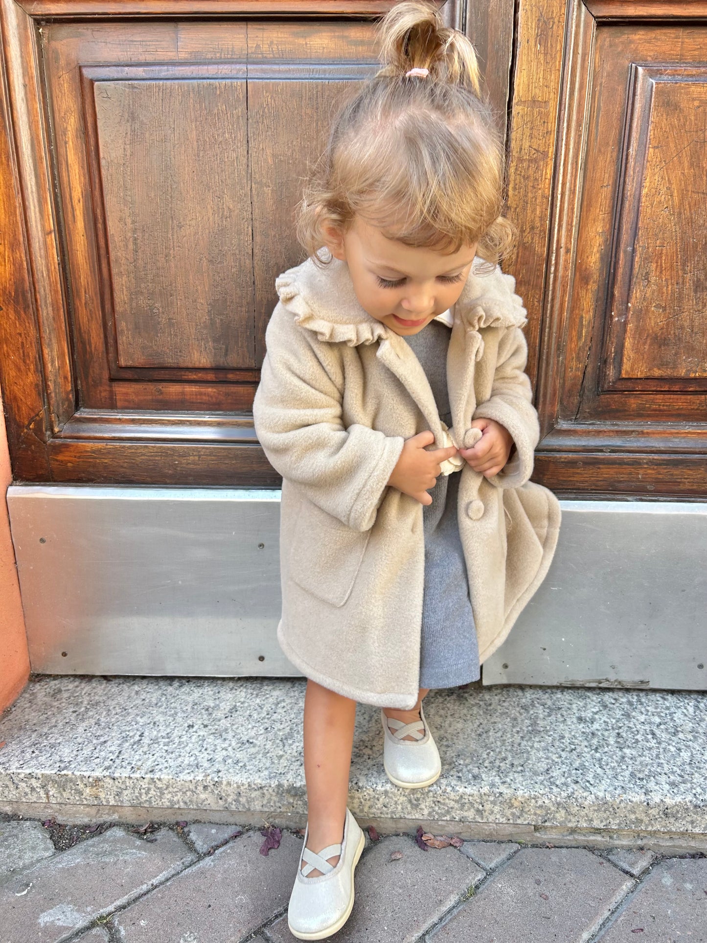 Cappotto con colletto