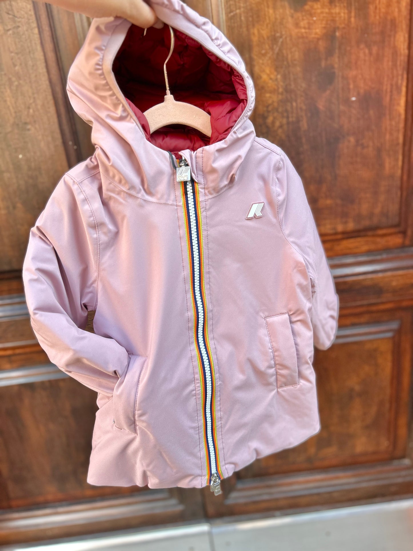 Sophie reversibile in piuma K-way