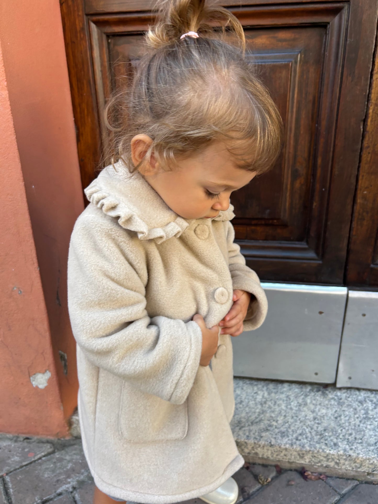Cappotto con colletto