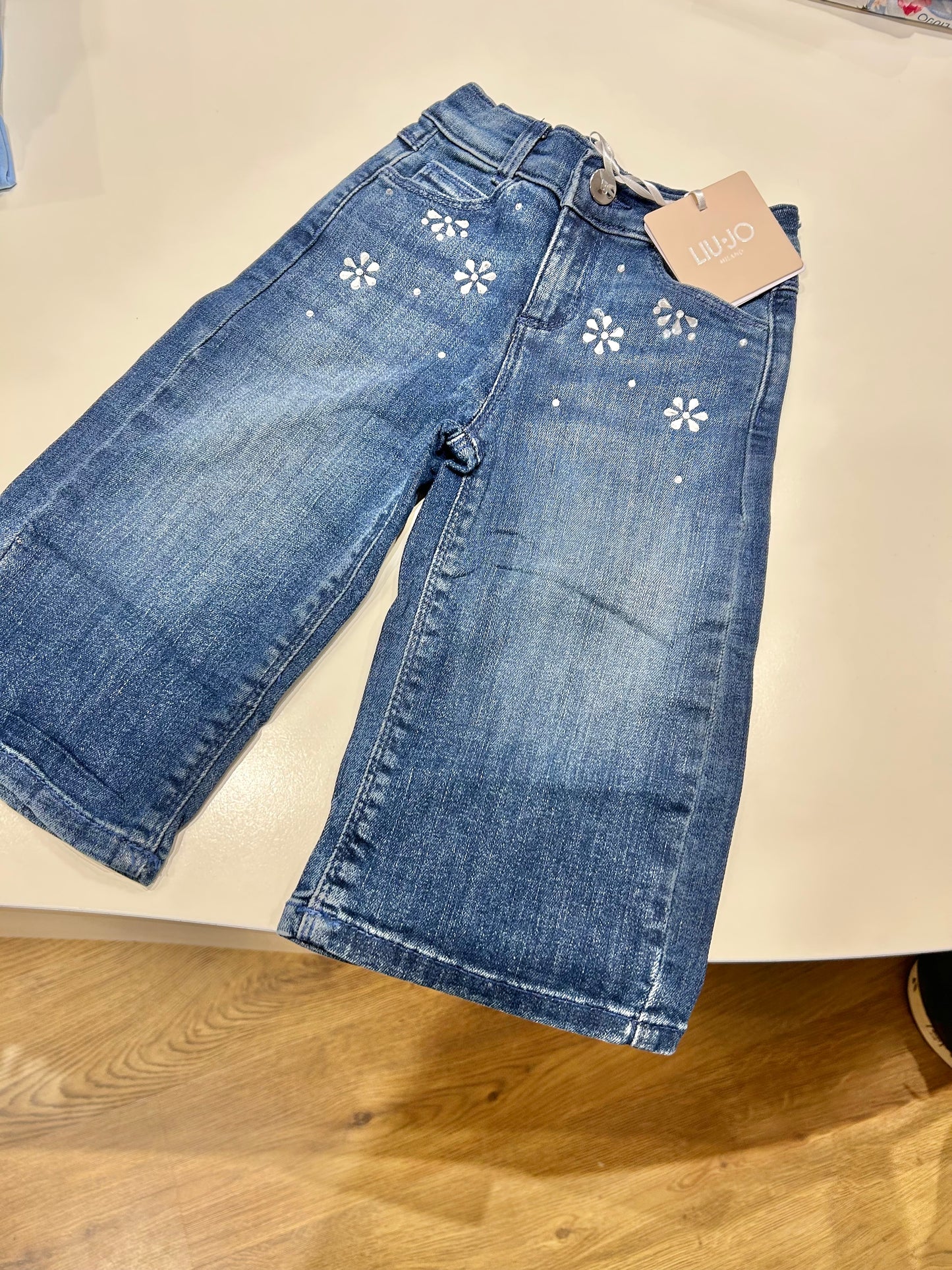 Jeans con strass
