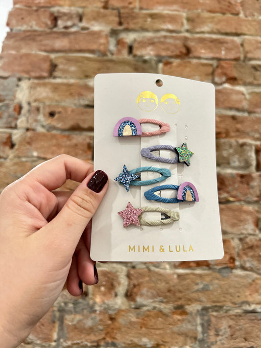 Rainbow & Star mini clip Mimi&Lula