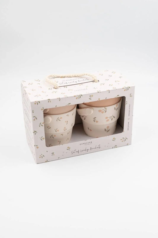 Set secchielli forati Bamboom