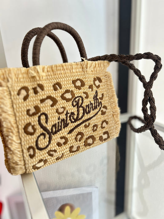 Vanity mini effetto paglia