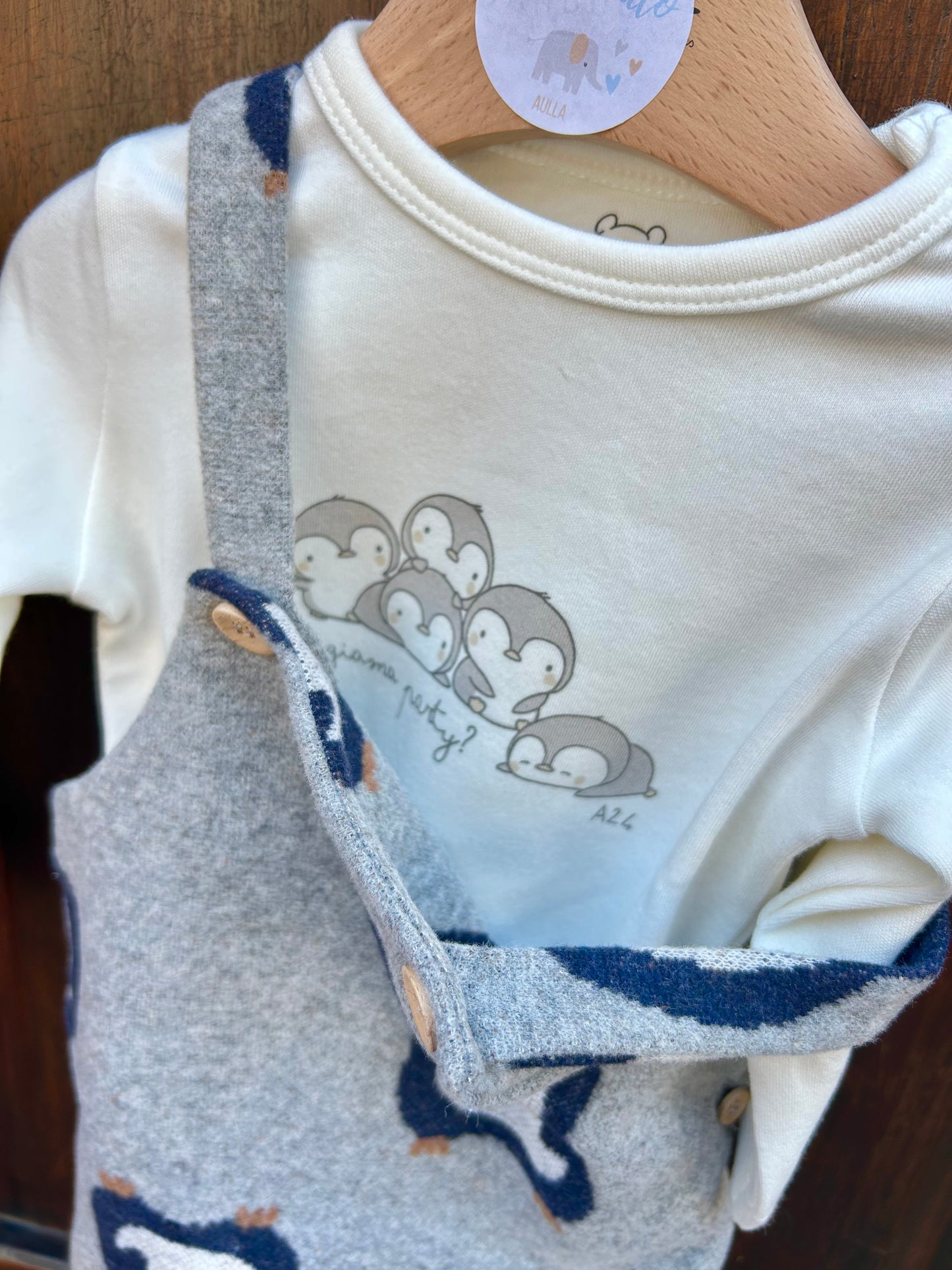Salopette + t-shirt A24ore