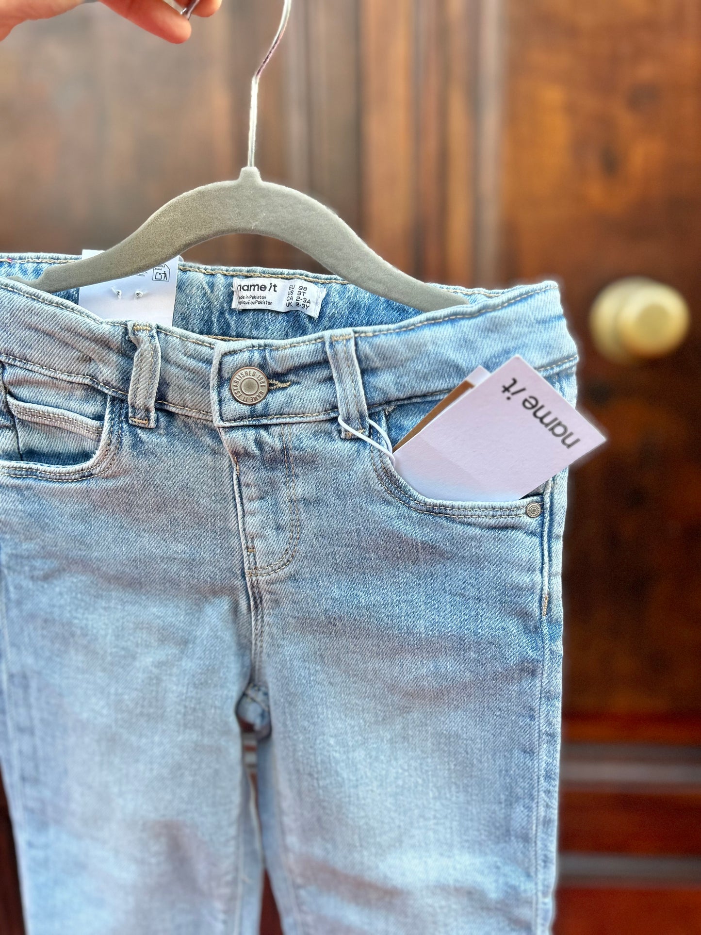 Jeans con risvolto