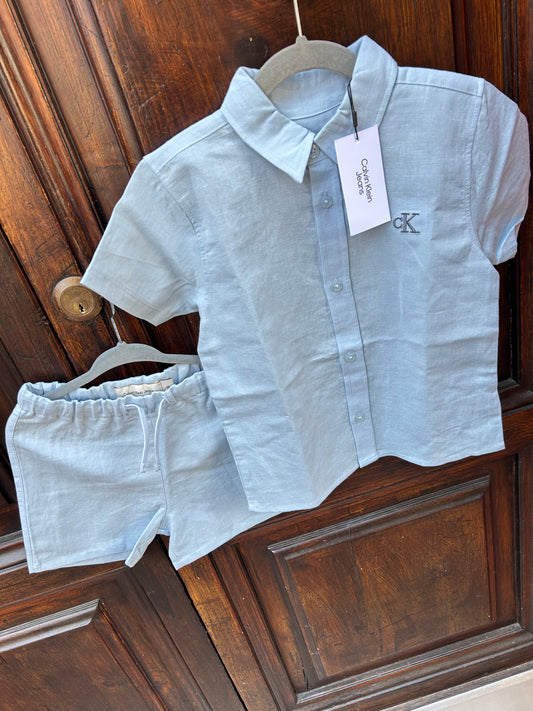 Set in lino e cotone