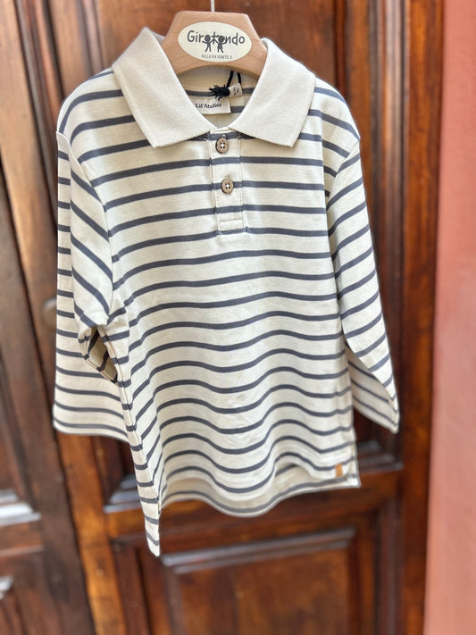 Polo over rigata