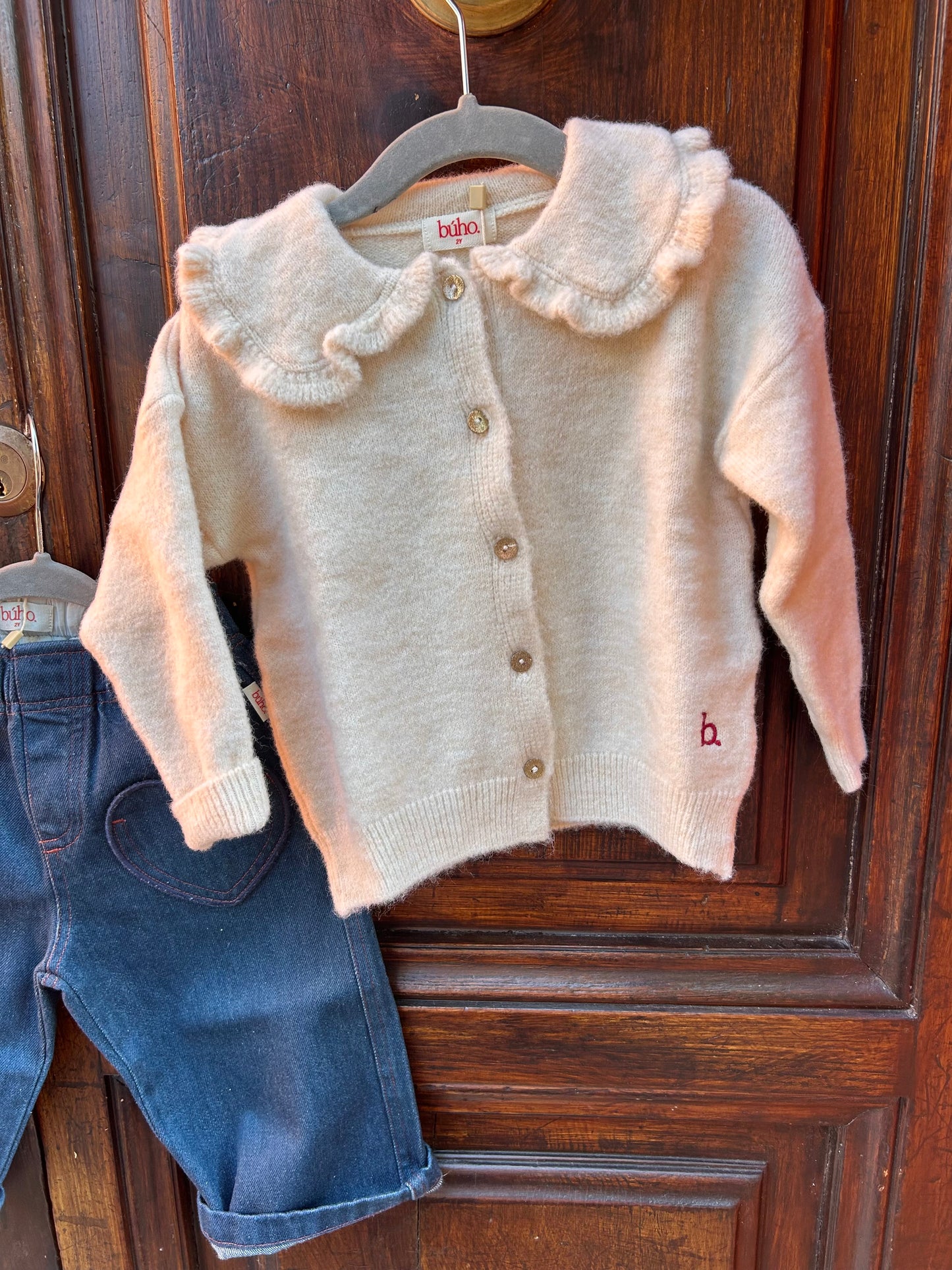 Cardigan con colletto