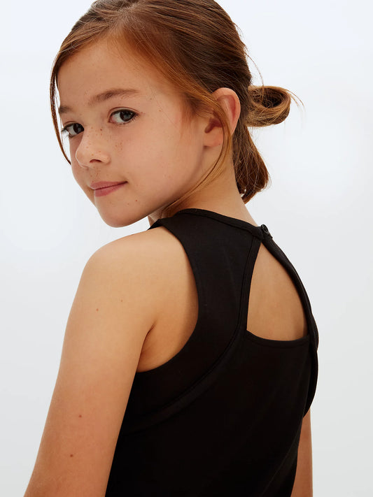 Top in punto Milano con taglio