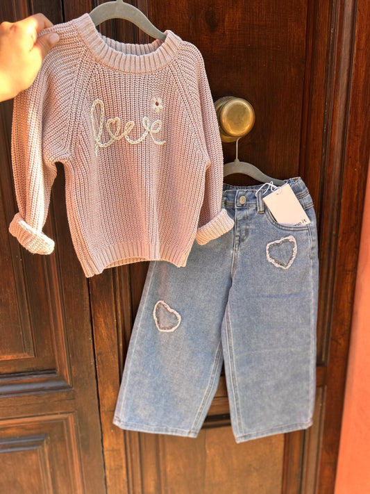 Jeans cuori
