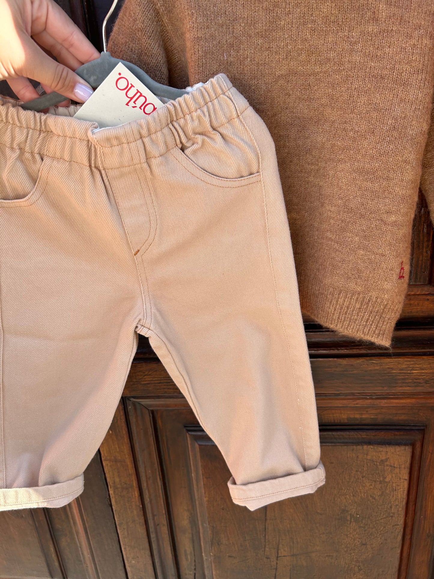 Pull on chino