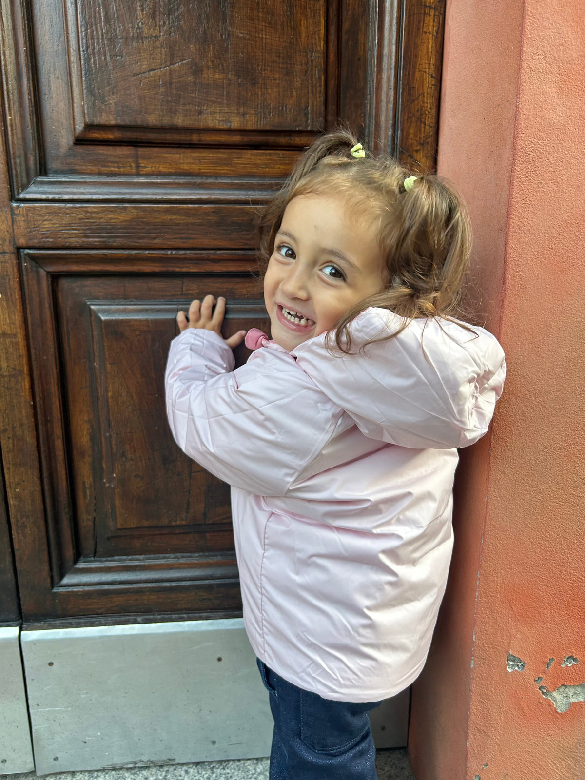 Giubbotto reversibile con cappuccio