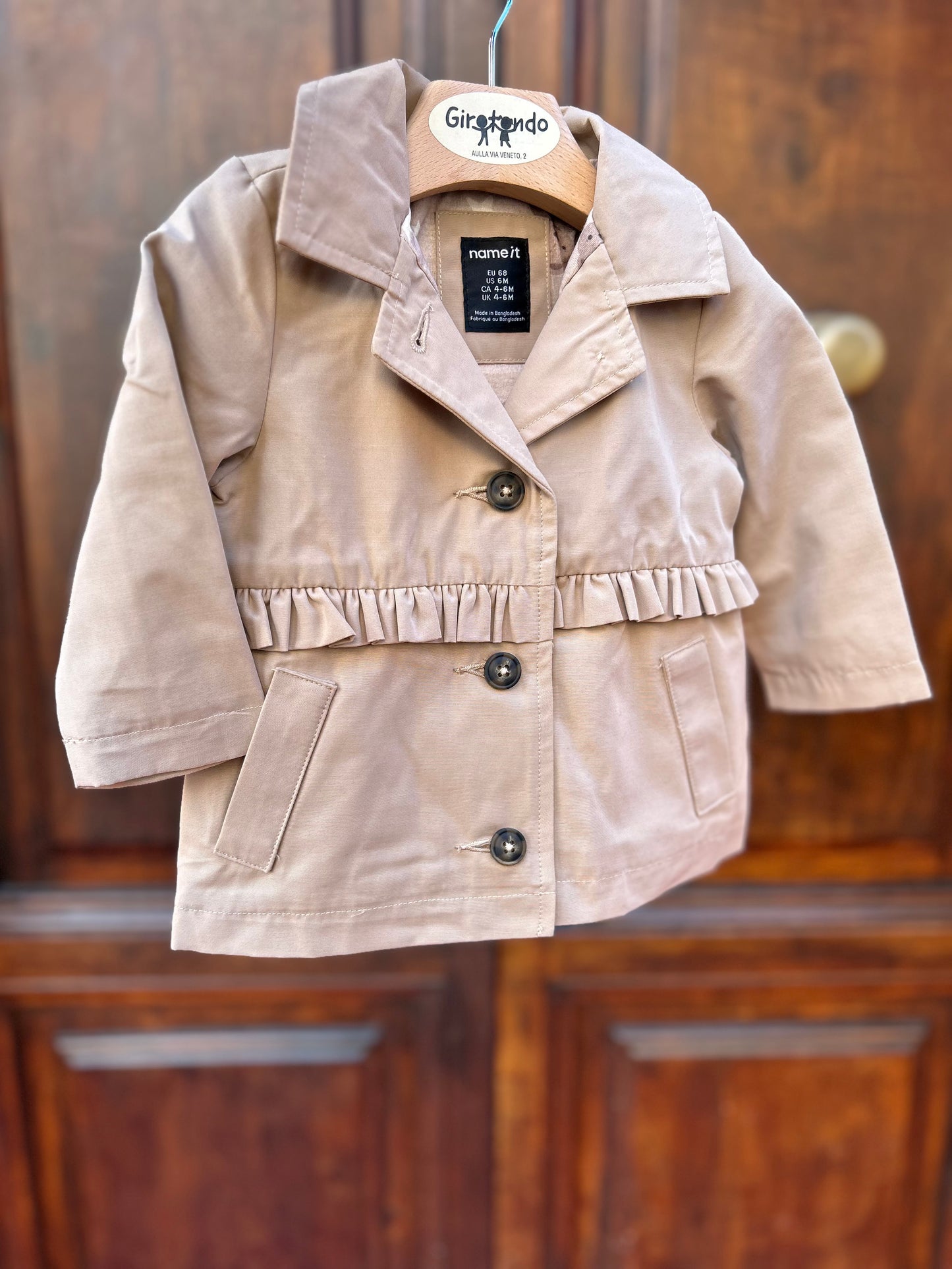 Trench con rouches