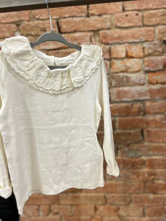 T-shirt con colletto