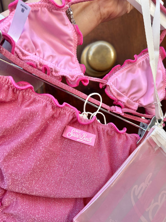 Costume 2pz lurex triangolino