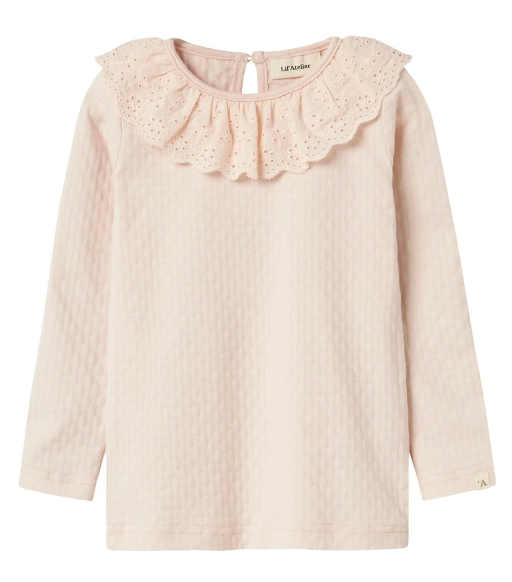 T-shirt con colletto Lil Atelier