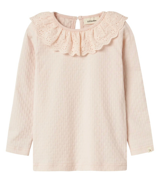 T-shirt con colletto Lil Atelier