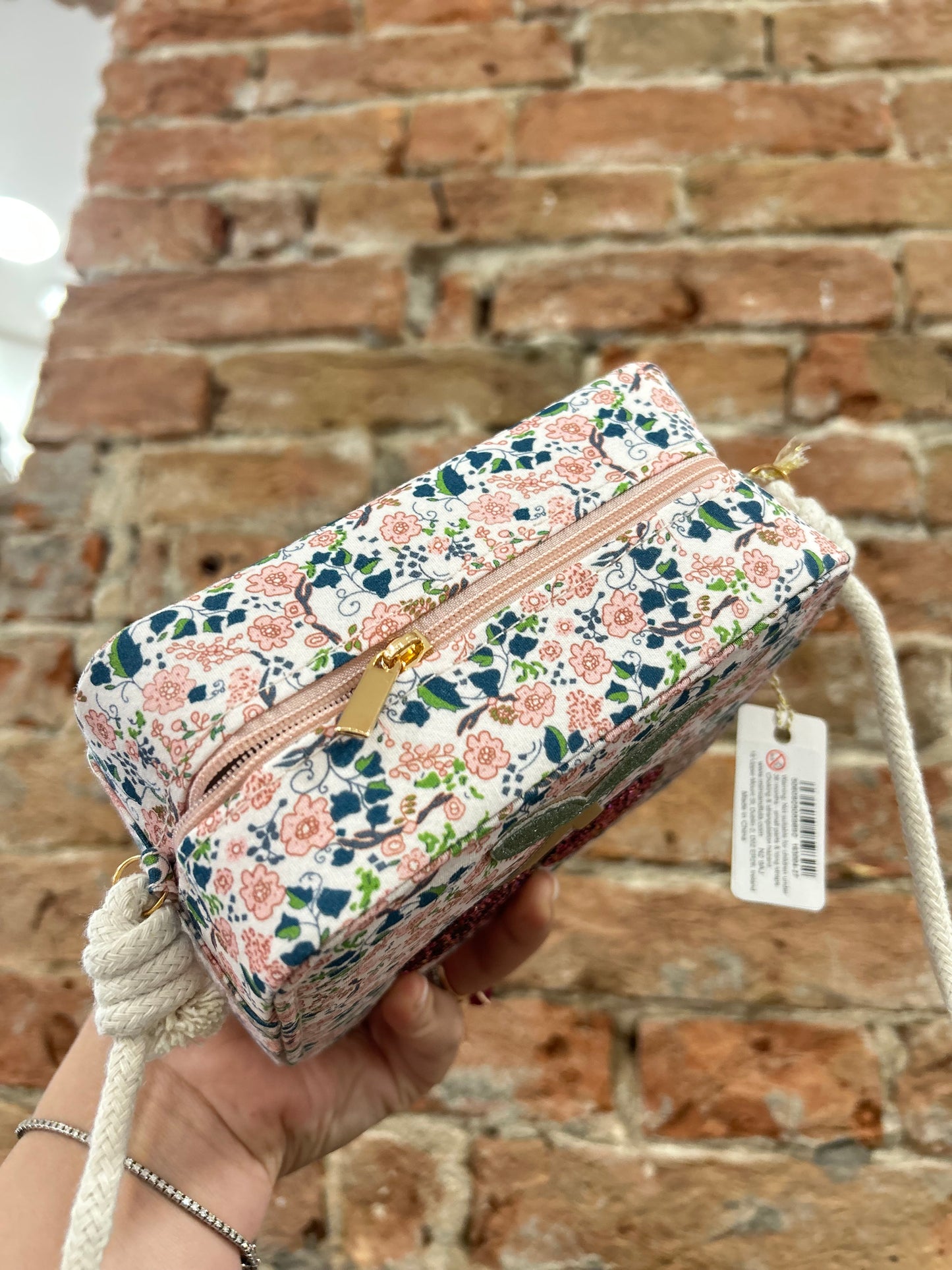 Borsa fiori e ciliegie Mimi&Lula